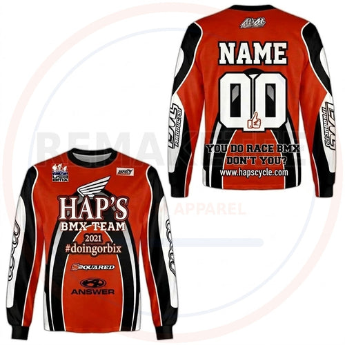 RemakeTee Custom Vintage Retro BMX Racing Jersey 910