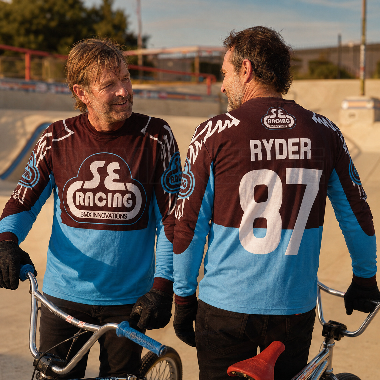 RemakeTee SE Custom Vintage Retro BMX Racing Jersey 003