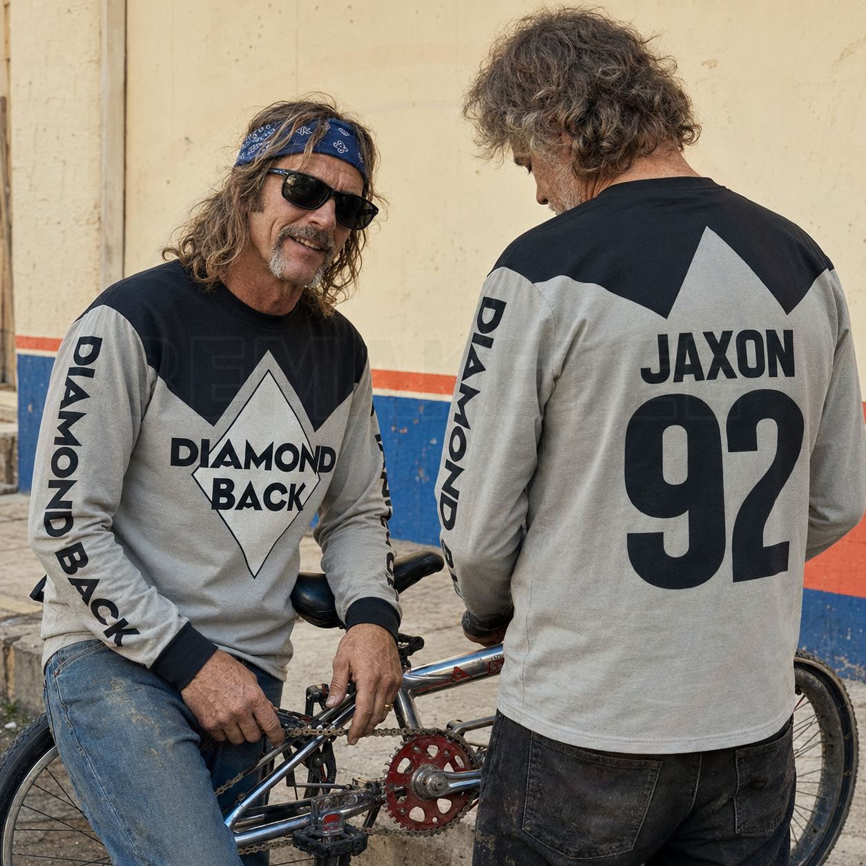 RemakeTee Diamond Back Custom Vintage Retro BMX Racing Jersey 008