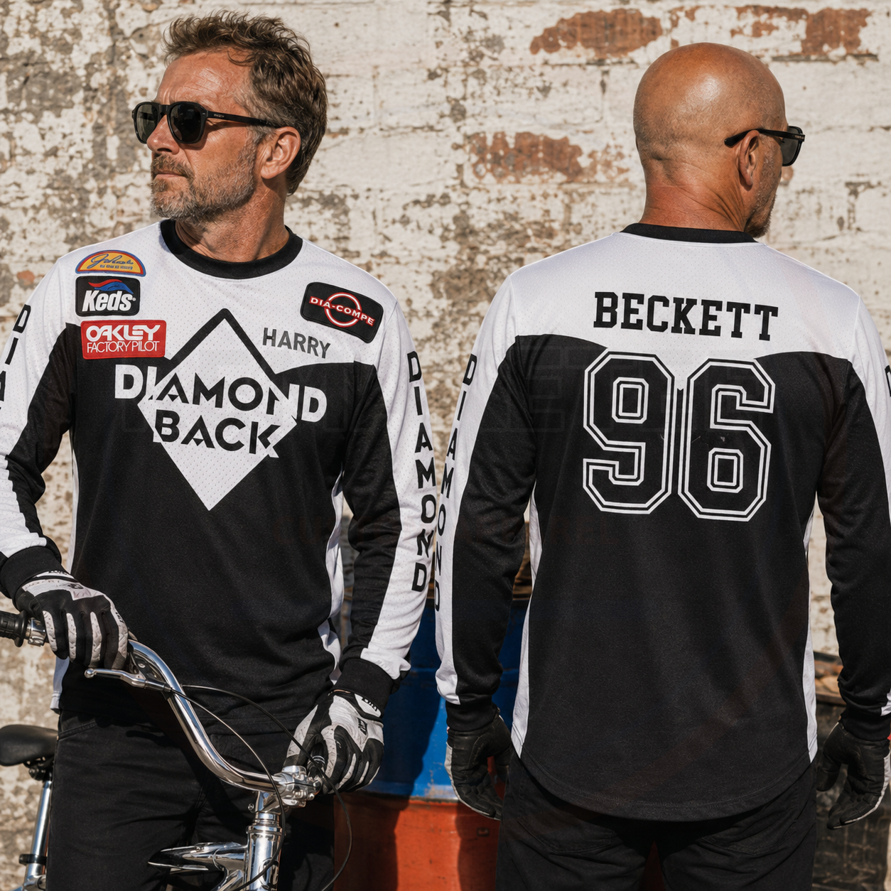 RemakeTee Diamond Back Custom Vintage Retro BMX Racing Jersey 142
