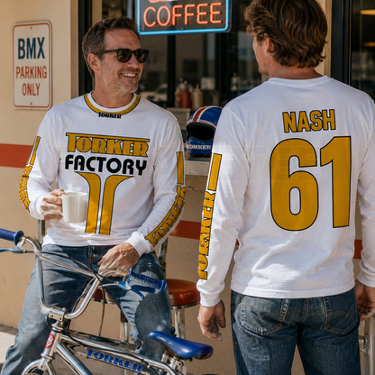 RemakeTee Torker Custom Vintage Retro BMX Racing Jersey 047