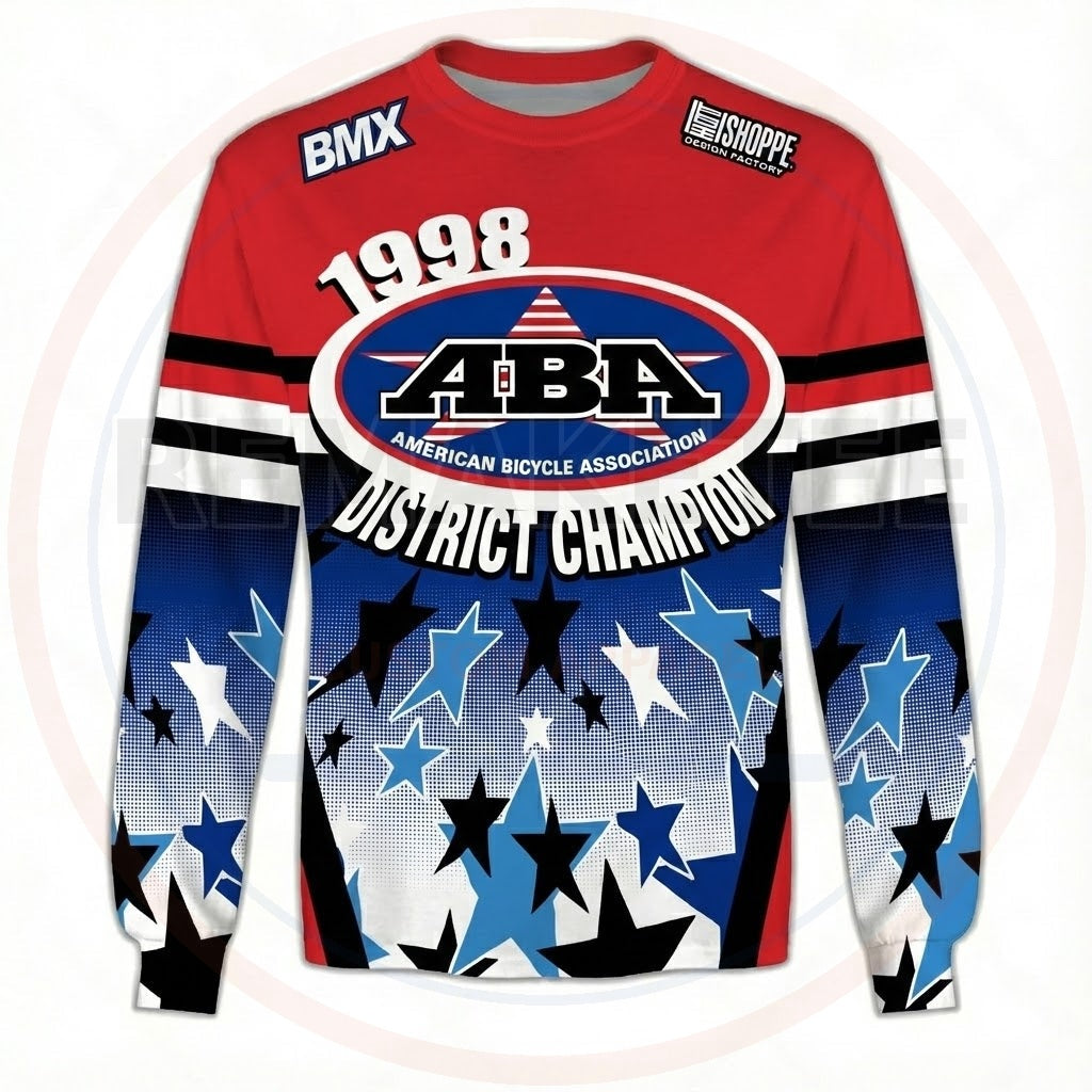 RemakeTee Custom Vintage Retro BMX Racing Jersey 321
