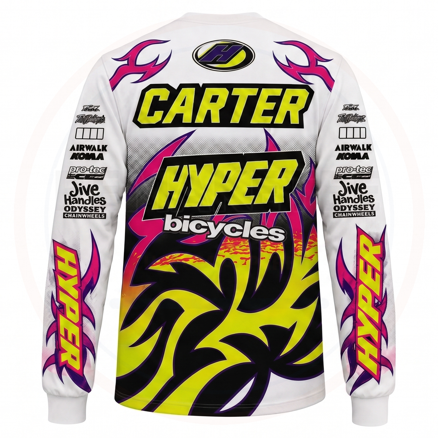 RemakeTee Hyper Bicycles Custom Vintage Retro BMX Racing Jersey 973