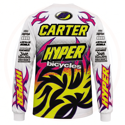 RemakeTee Hyper Bicycles Custom Vintage Retro BMX Racing Jersey 973