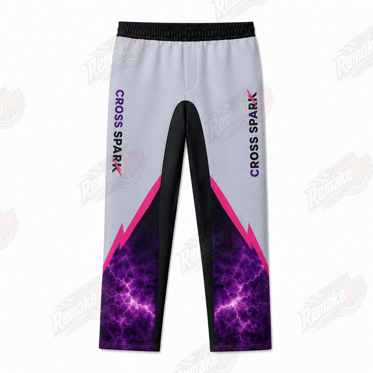 RemakeTee Custom Cross Spark Long Pants