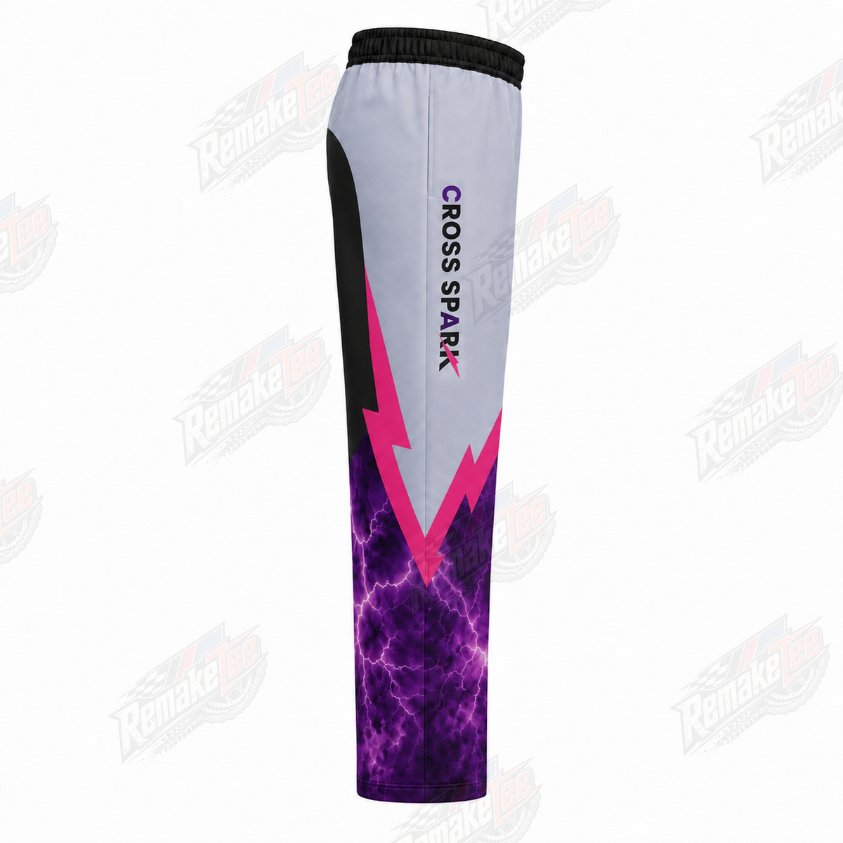 RemakeTee Custom Cross Spark Long Pants