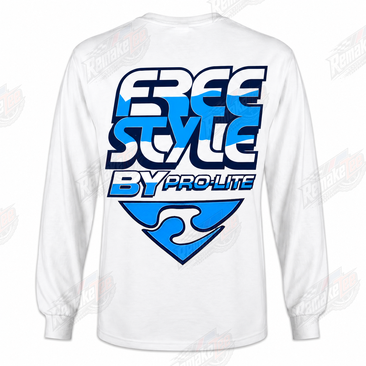 Free Style By Prolite vintage BMX racing jersey design #1014 - design detail 4