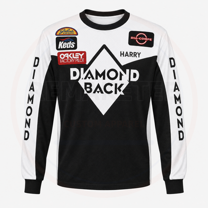 RemakeTee Diamond Back Custom Vintage Retro BMX Racing Jersey 142