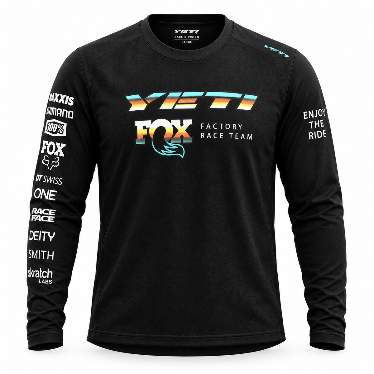 Maxxis Shimano Fox vintage BMX racing jersey - product view