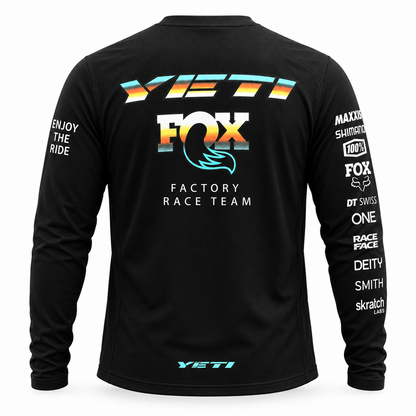Maxxis Shimano Fox vintage BMX racing jersey - alternate product view