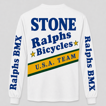 Ralphs Bicycles Vans A'ME Echo vintage BMX racing jersey - alternate product view