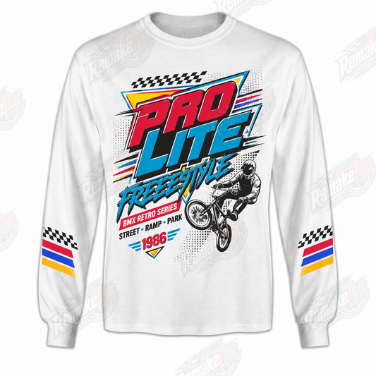 Prolite Free Style 1986 vintage BMX racing jersey - product view