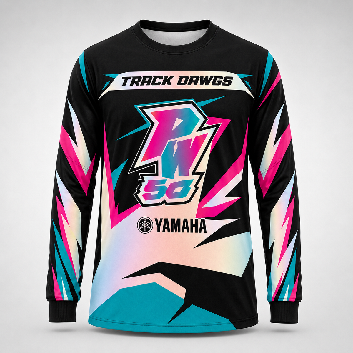 Yamaha PW vintage VMX racing jersey - product view