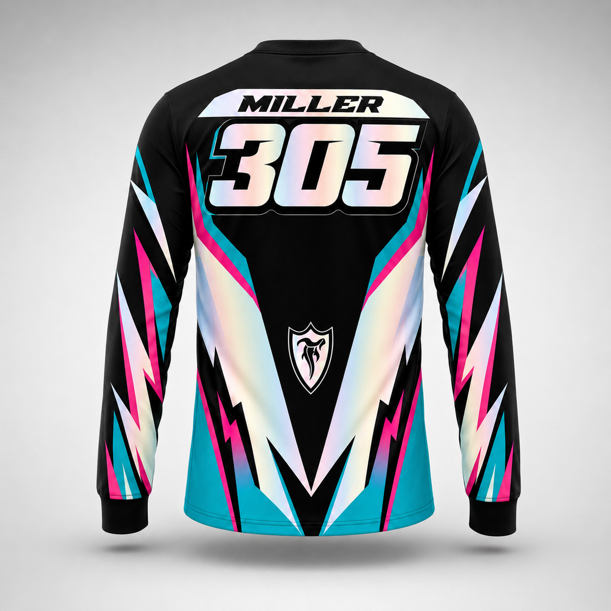 Yamaha PW vintage VMX racing jersey - alternate product view