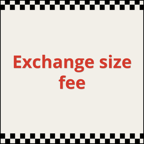 Exchange Shirt Fee Orders #RT1072