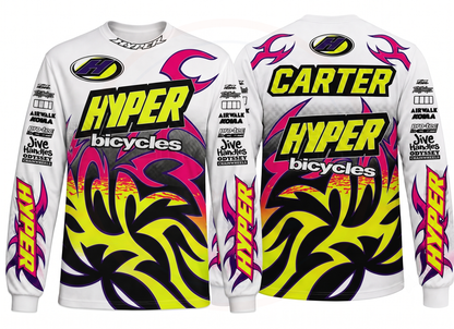 RemakeTee Hyper Bicycles Custom Vintage Retro BMX Racing Jersey 973