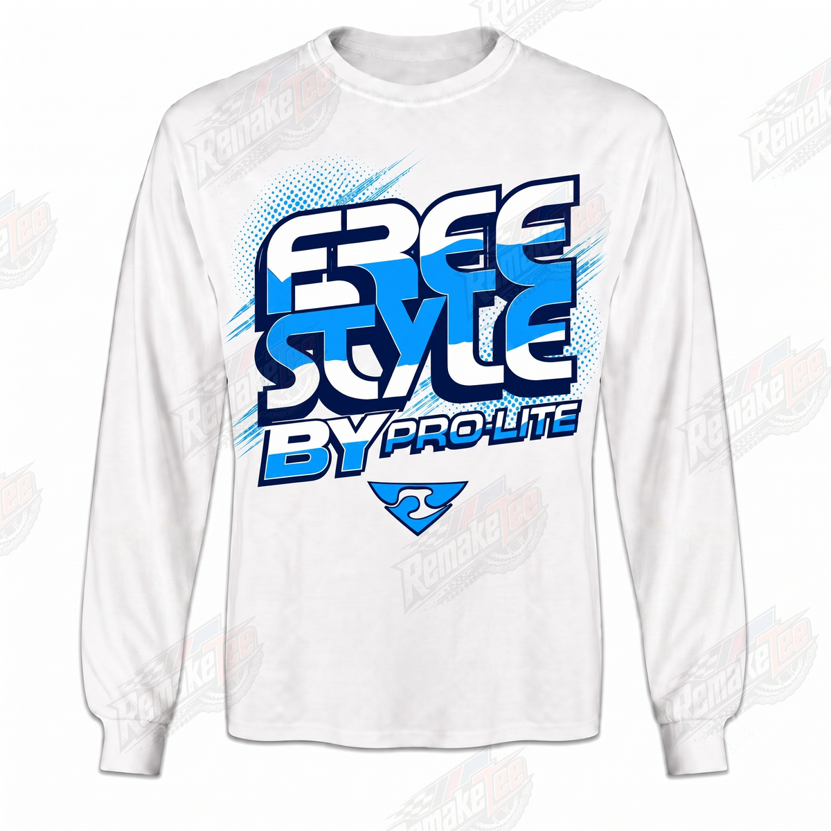 Free Style By Prolite vintage BMX racing jersey design #1013 - product view