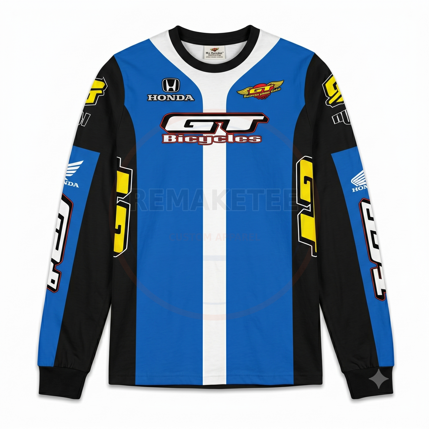 RemakeTee GT Custom Vintage Retro BMX Racing Jersey 019