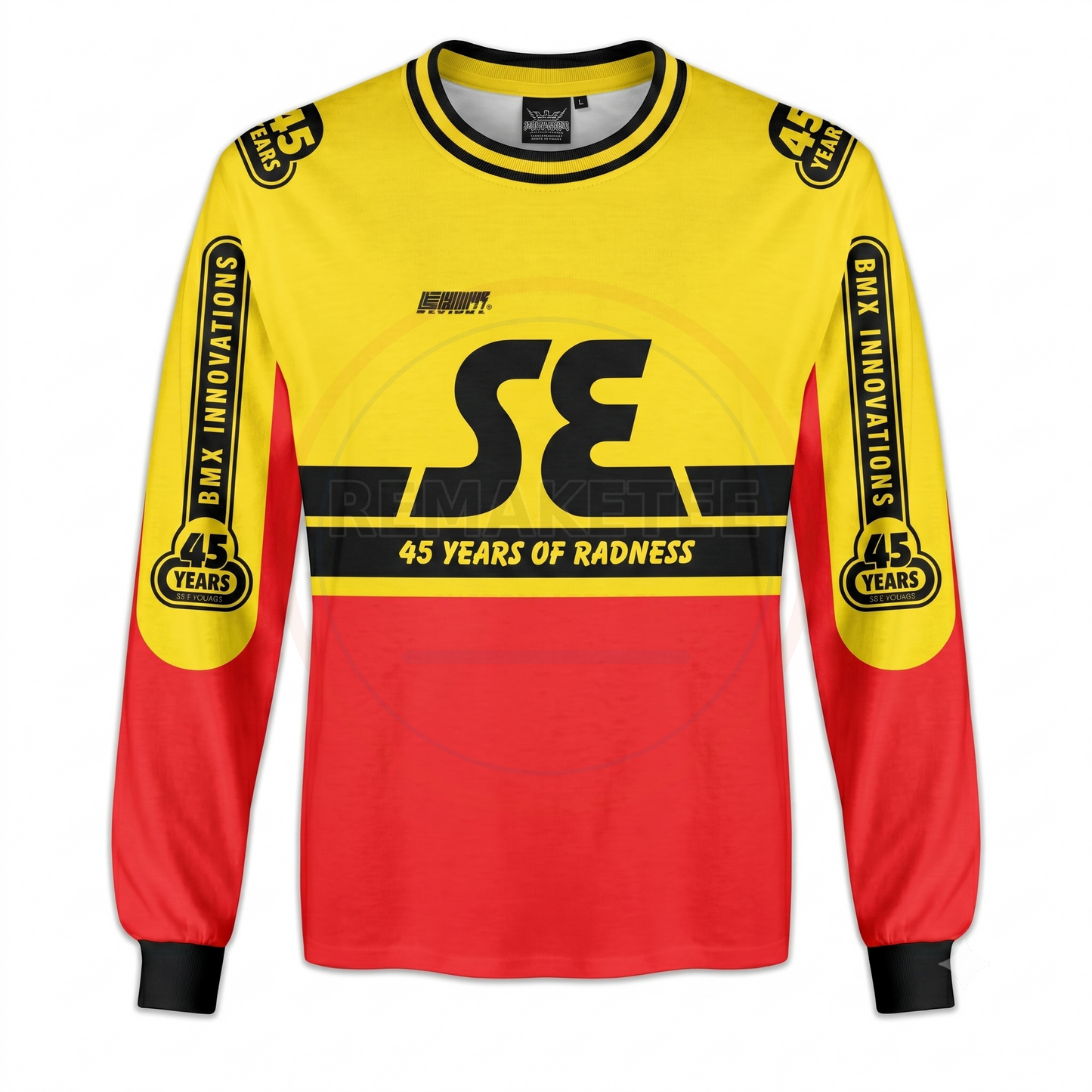 RemakeTee SE Custom Vintage Retro BMX Racing Jersey 023