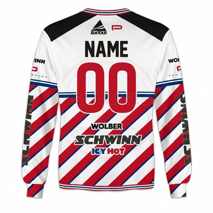 RemakeTee Schwinn Custom Vintage Retro BMX Racing Jersey 024