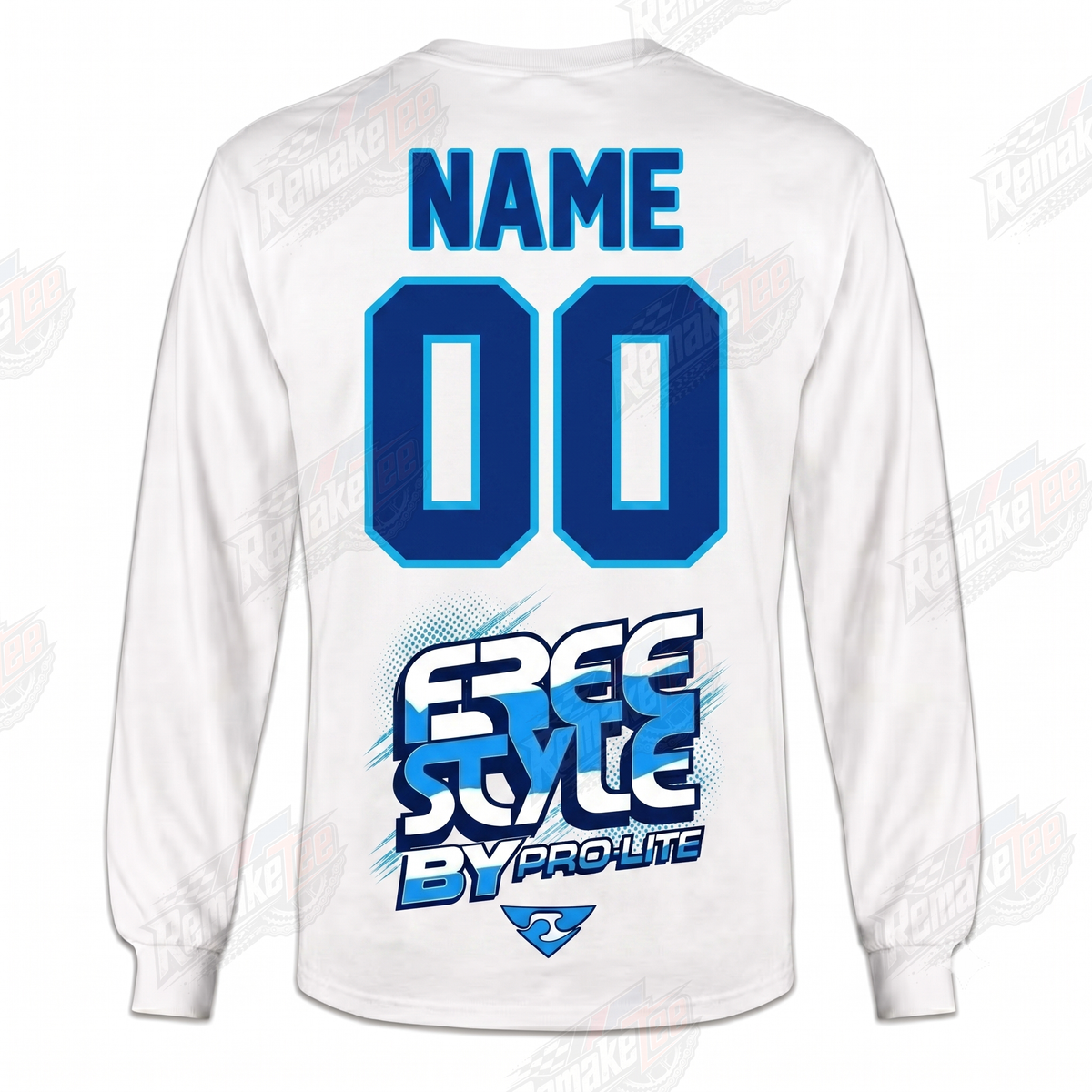 Free Style By Prolite vintage BMX racing jersey design #1013 - alternate product view