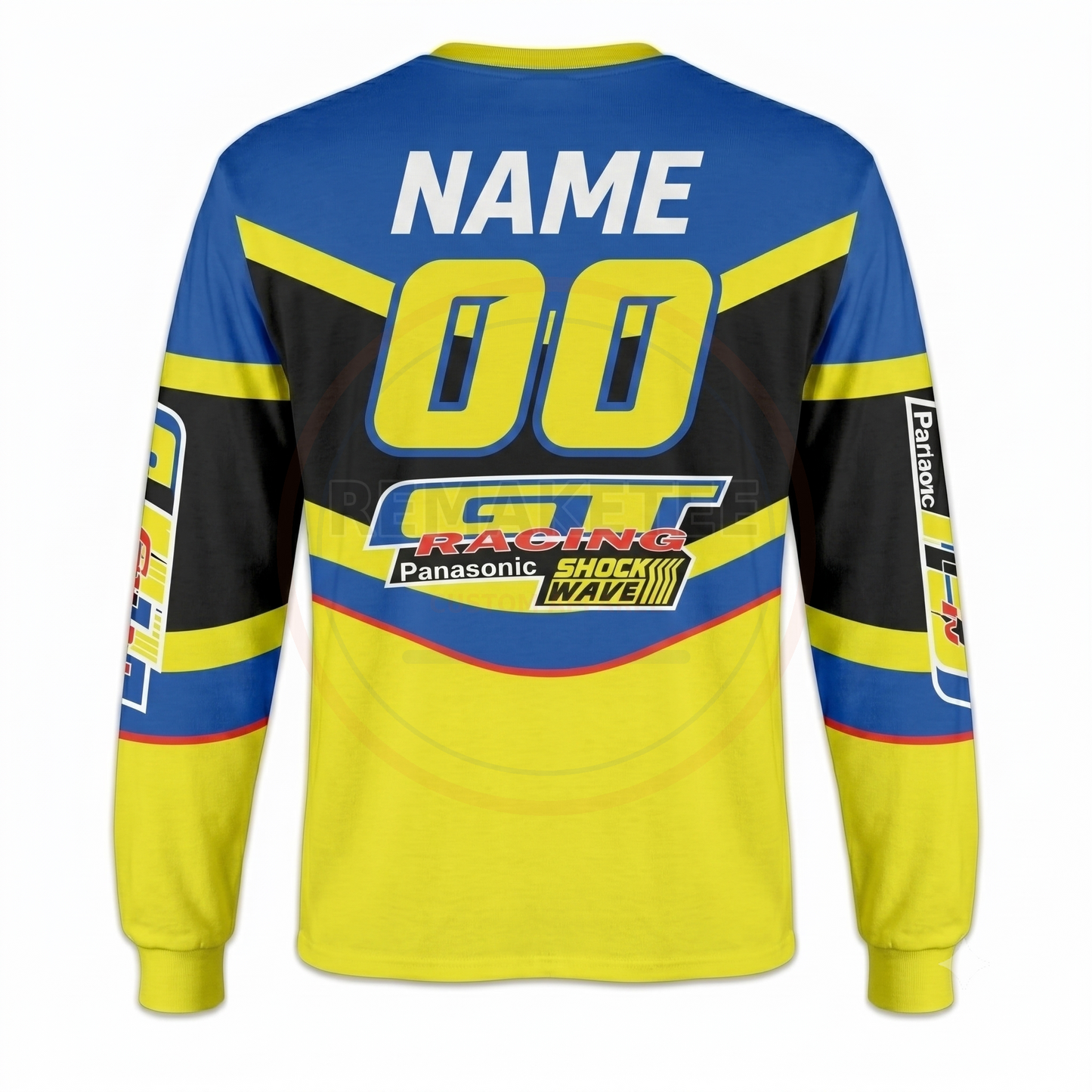 RemakeTee GT Custom Vintage Retro BMX Racing Jersey 020