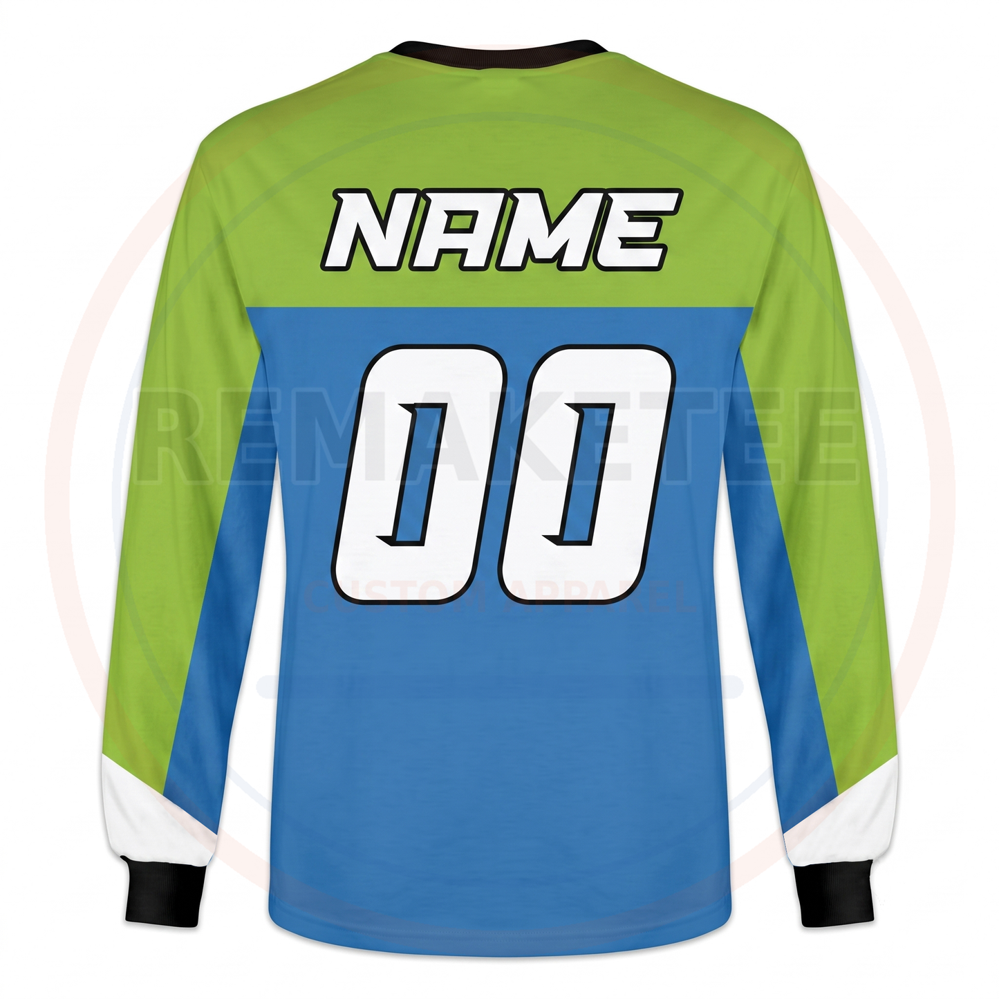 RemakeTee JHK Silkolene Kawasaki Custom Vintage Retro VMX Racing Jersey 1255