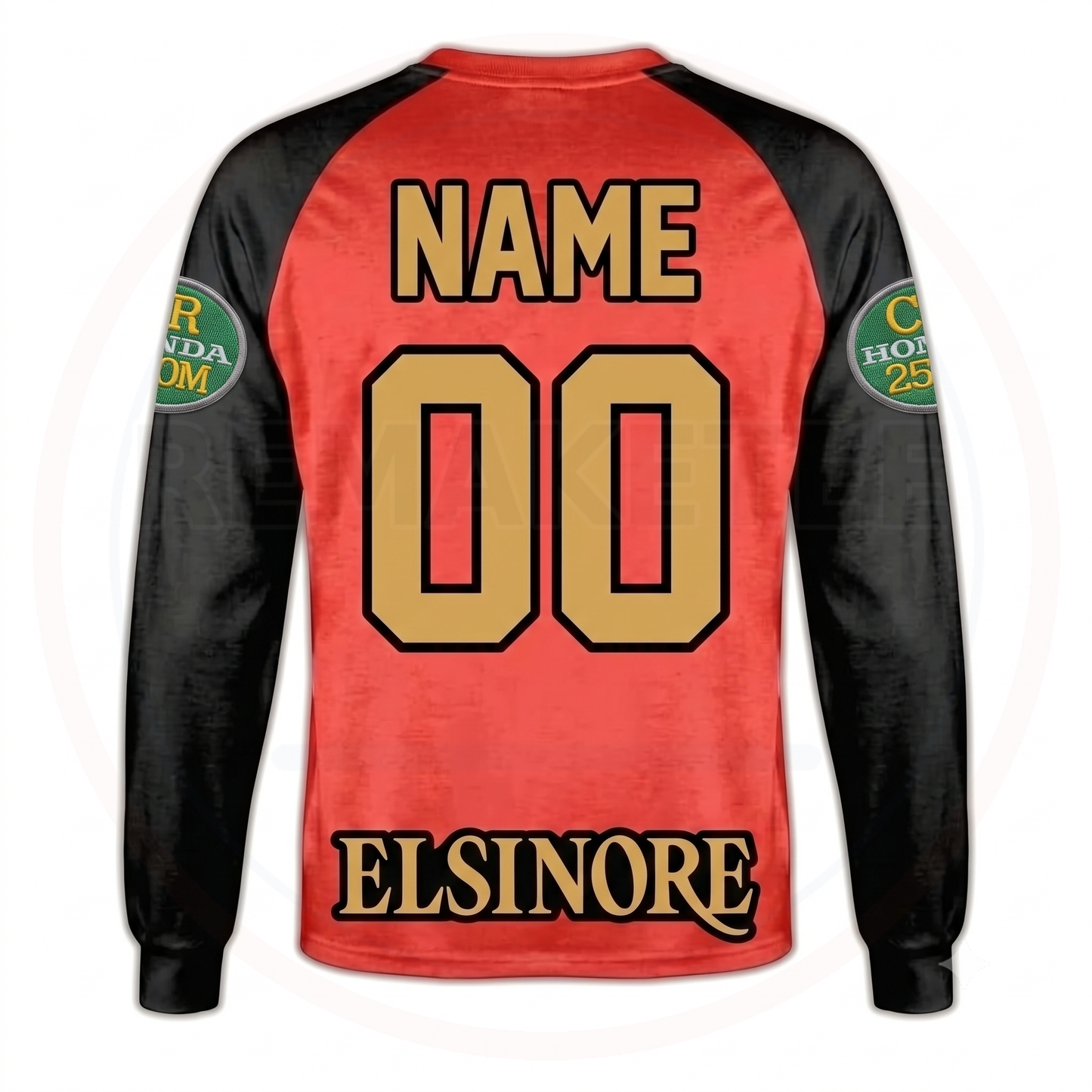RemakeTee Elsinore Custom Vintage Retro VMX Racing Jersey 1089