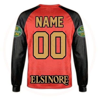 RemakeTee Elsinore Custom Vintage Retro VMX Racing Jersey 1089