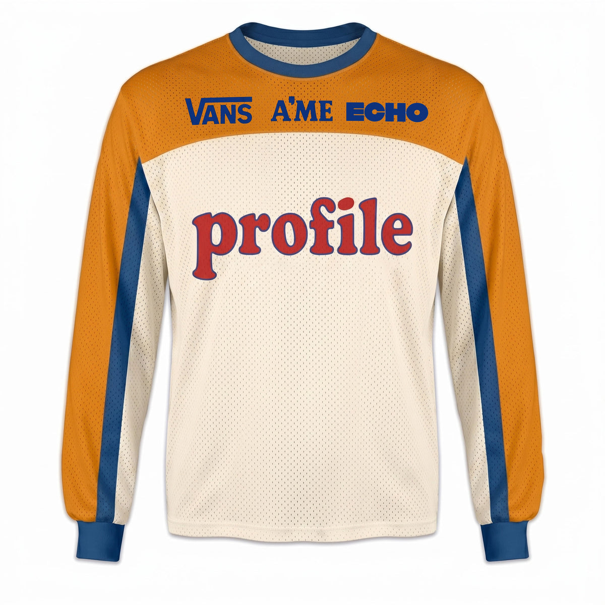 Profile Vans A'ME Echo vintage BMX racing jersey design #1159 - product view