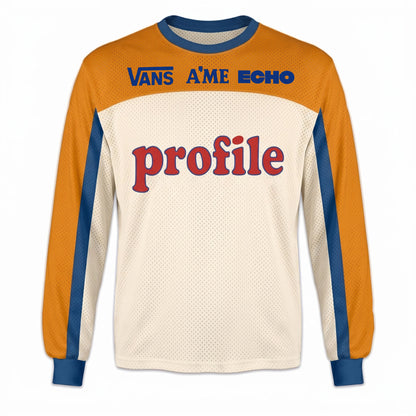 Profile Vans A'ME Echo vintage BMX racing jersey design #1159 - product view