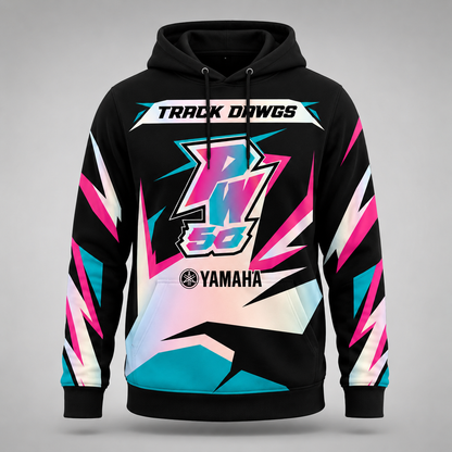 Yamaha PW vintage VMX racing jersey - design detail 7