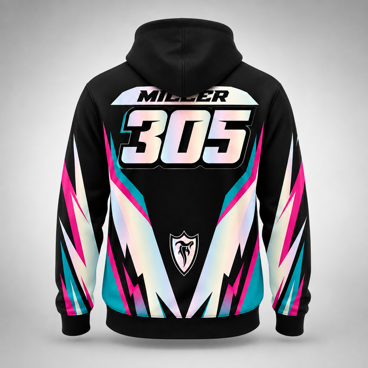 Yamaha PW vintage VMX racing jersey - design detail 8