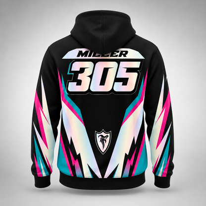 Yamaha PW vintage VMX racing jersey - design detail 8