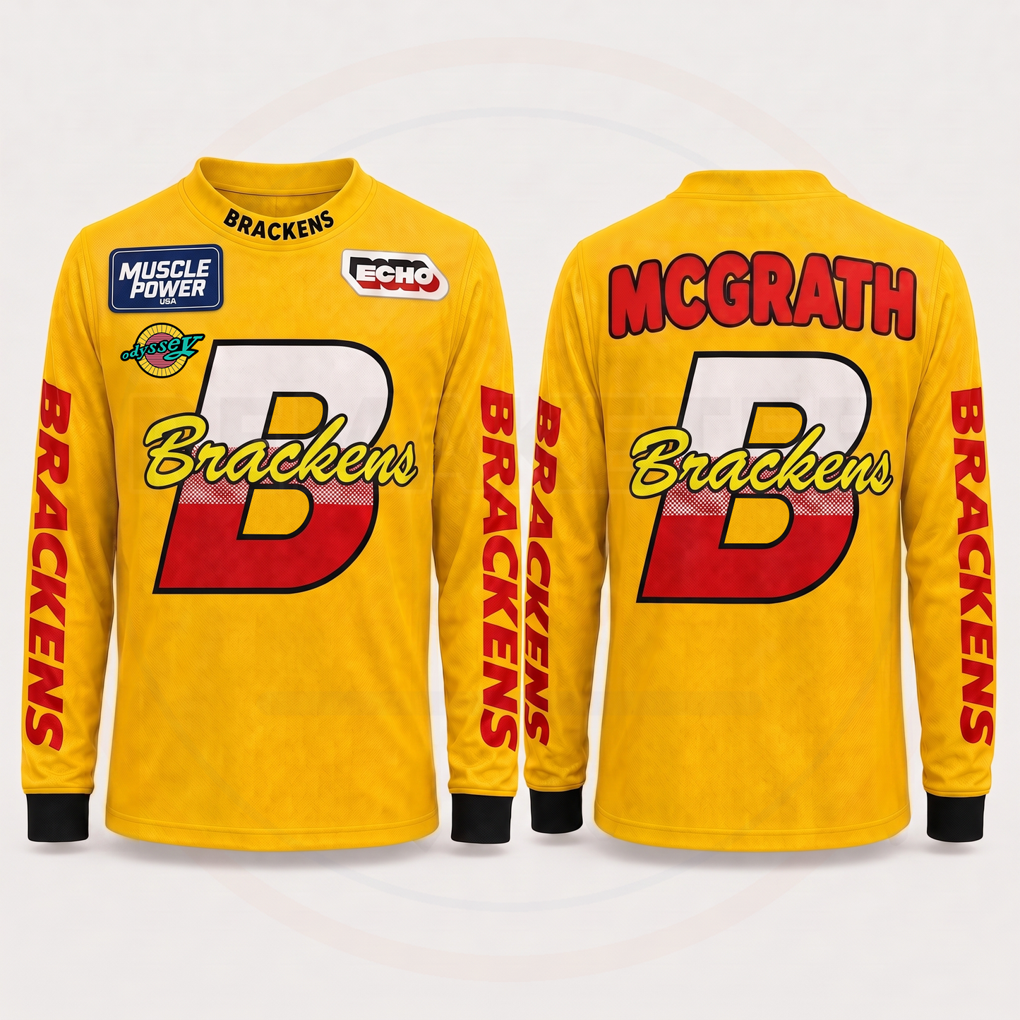 RemakeTee Brackens Custom Vintage Retro BMX Racing Jersey 970