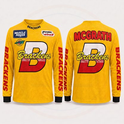 RemakeTee Brackens Custom Vintage Retro BMX Racing Jersey 970