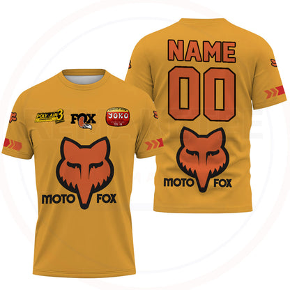 RemakeTee Fox Custom Vintage Retro VMX Racing Jersey 1102