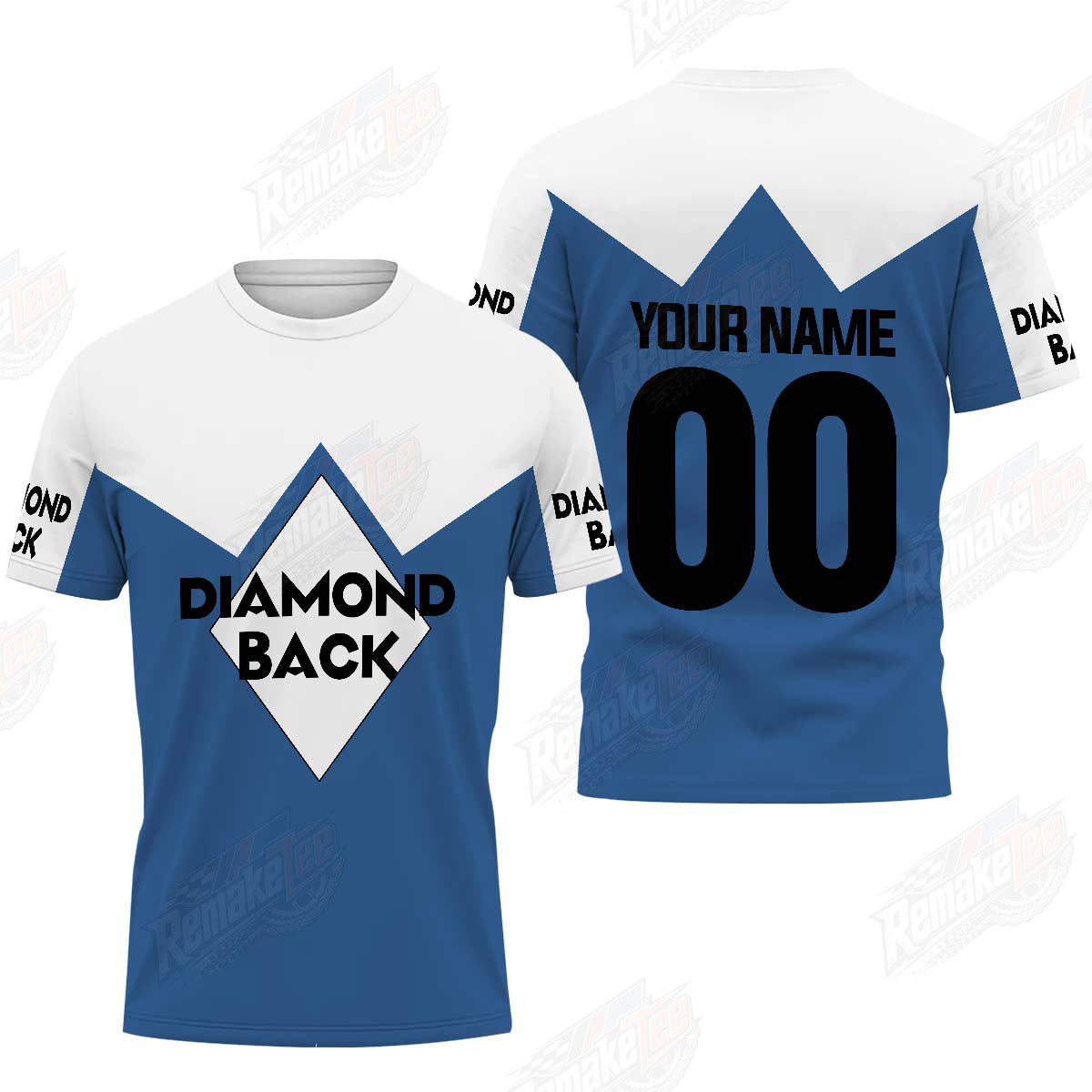 Diamond Back vintage BMX racing jersey design #067 - design detail 3