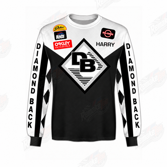 Diamond Back vintage BMX racing jersey design #157 - product view