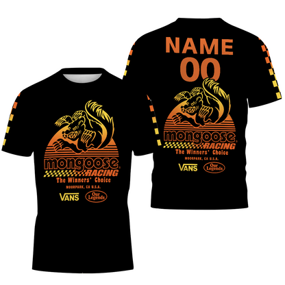 RemakeTee Mongoose Custom Vintage Retro BMX Racing Jersey 227
