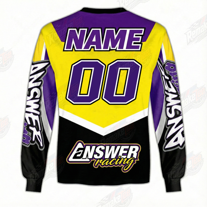 Answer vintage BMX racing jersey design #268 - alternate product view