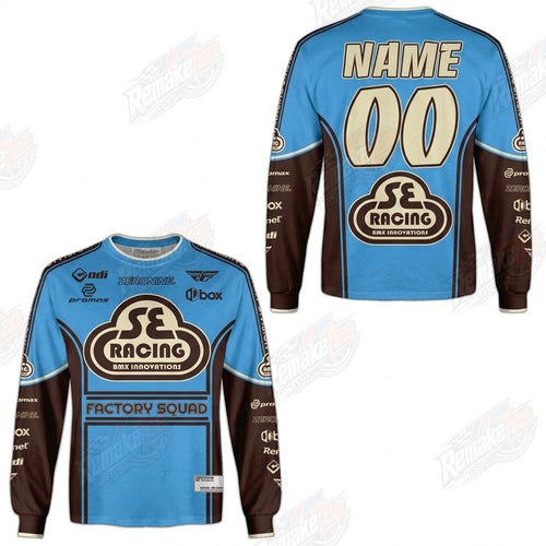 SE vintage BMX racing jersey design #923 - product view