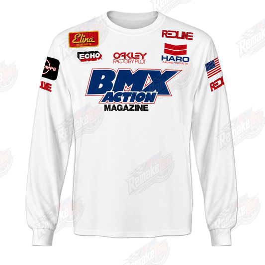 Echo Oakley Haro Redline Elina vintage BMX racing jersey - product view