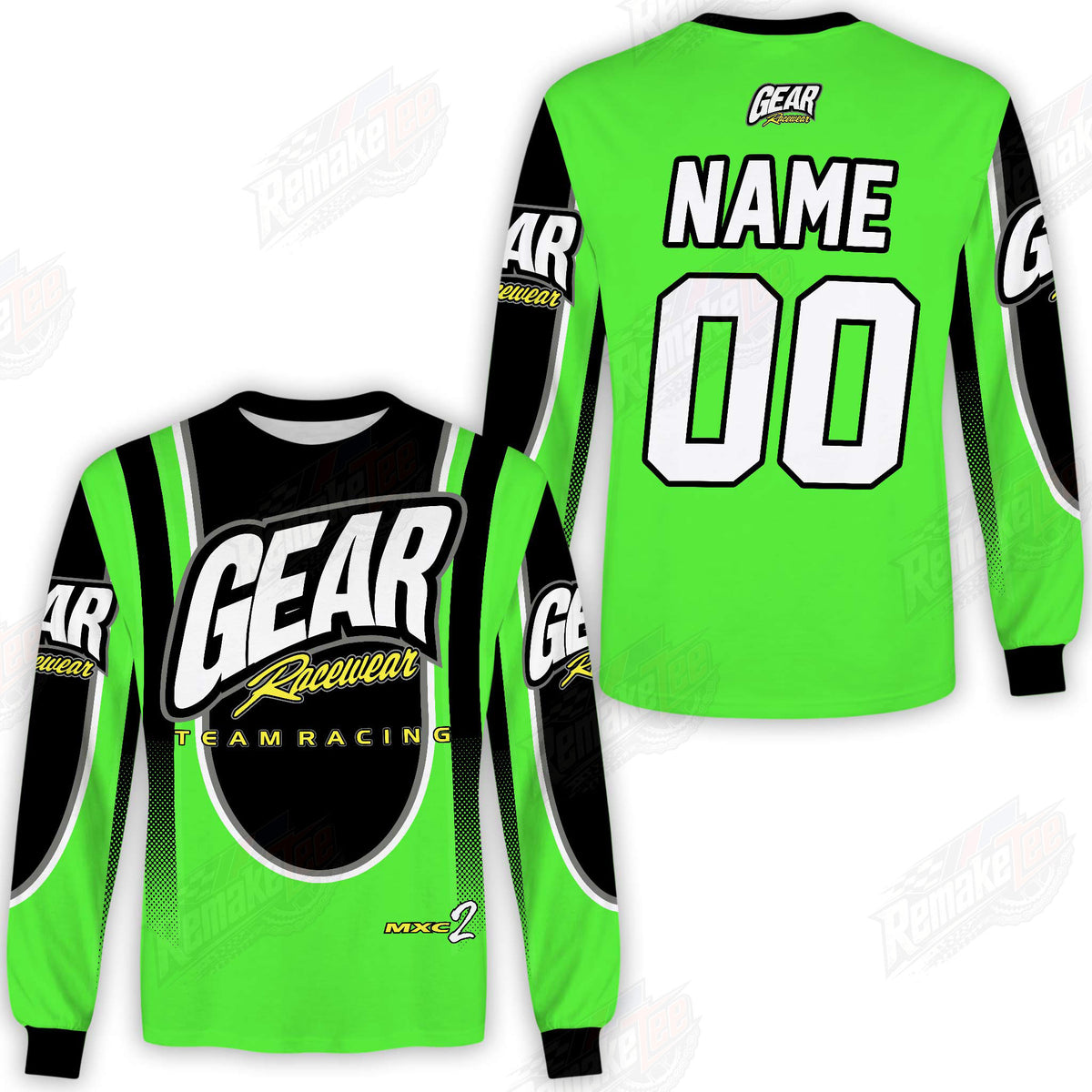 Gear vintage VMX racing jersey - product view