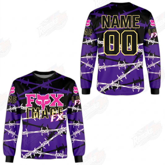 RemakeTee Fox Custom Vintage Retro VMX Racing Jersey 650