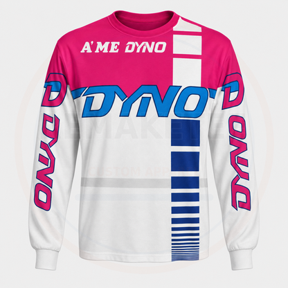 RemakeTee A'me Dyno Custom Vintage Retro BMX Racing Jersey 975