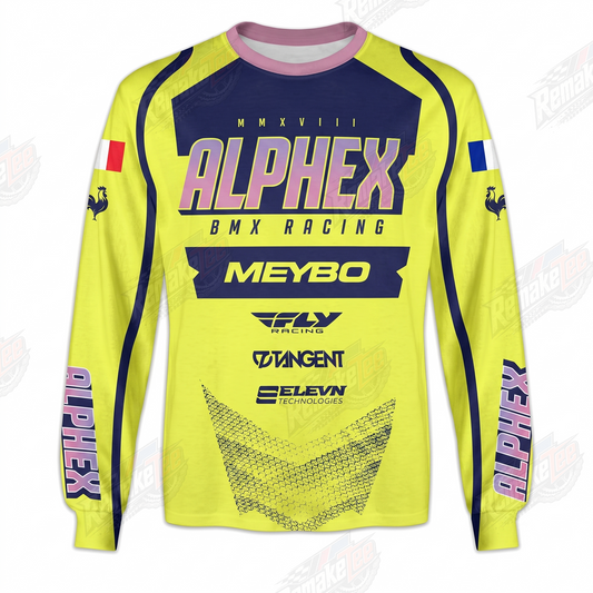 ALPHEX BMX Racing Meybo vintage racing jersey - product view