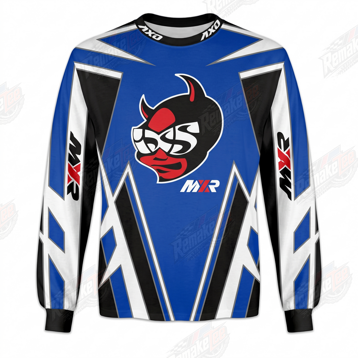 AXO MYR Devil vintage VMX racing jersey - product view