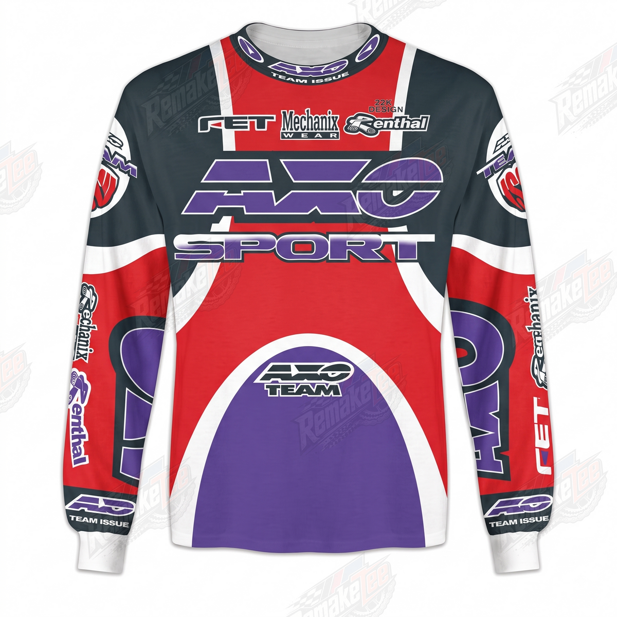 AXO Sport Team Issue vintage VMX racing jersey - product view