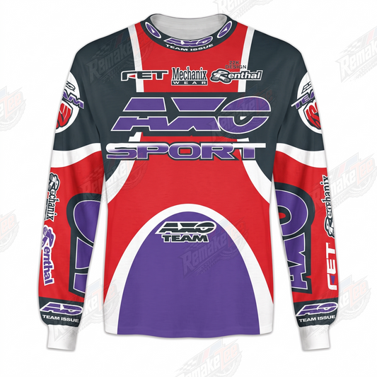 AXO Sport Team Issue vintage VMX racing jersey - product view